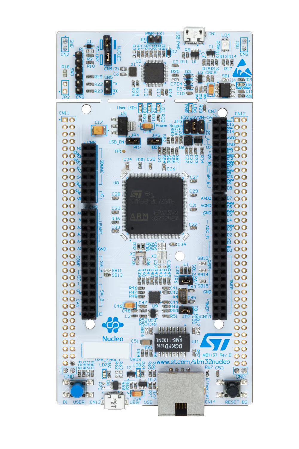 STM32 Nucleo-F429ZI 144 Pins Development Board STM32 Nucleo-F429ZI 144 Pins Development Board